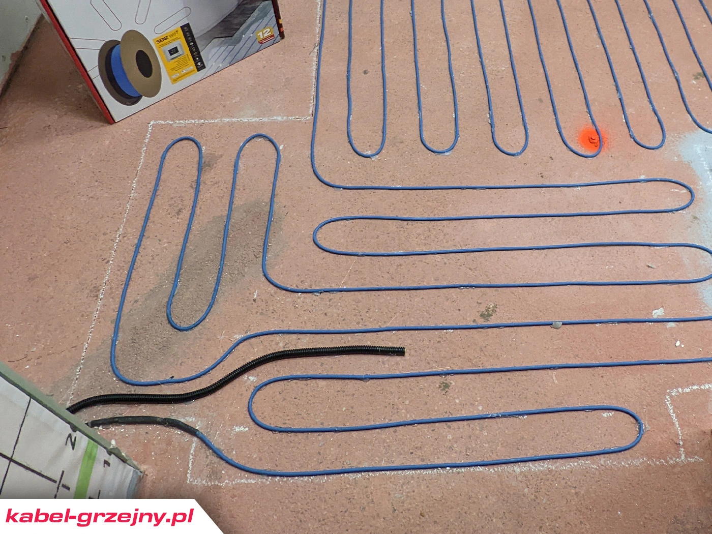 Czujnik temperatury podłogi zawsze w rurce osłonowej