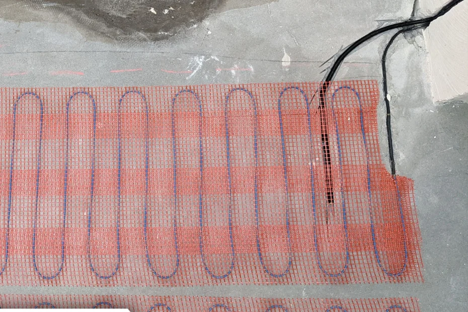 Jak zainstalować czujnik temperatury w macie grzejnej?