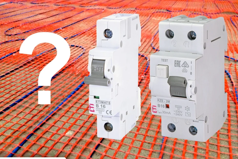 Jaki bezpiecznik do maty grzejnej?