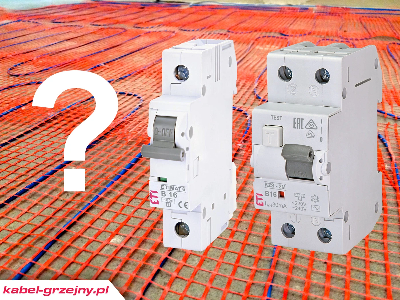 Jaki bezpiecznik do maty grzejnej?