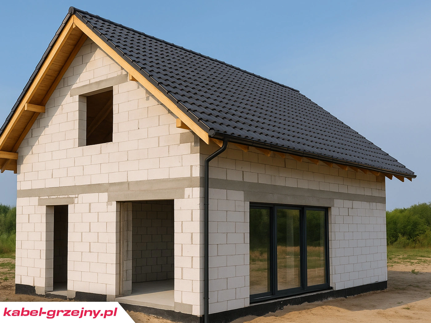 Konstrukcja przegród zewnętrznych - ściany, dach, podłoga na gruncie