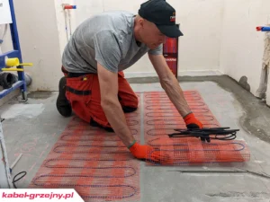 Montaż maty grzewczej - instrukcja naszego instalatora
