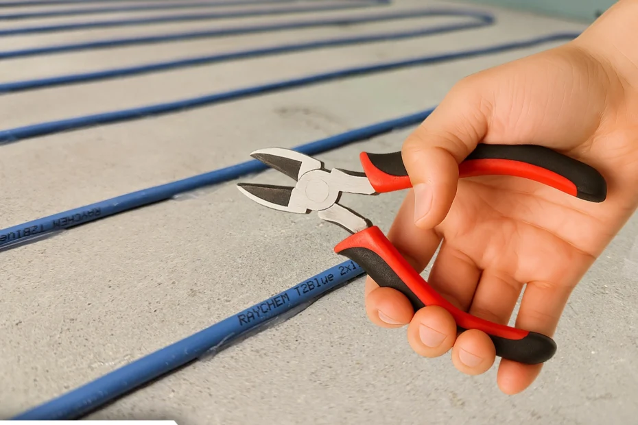 Nigdy nie skracaj kabla grzejnego stałooporowego