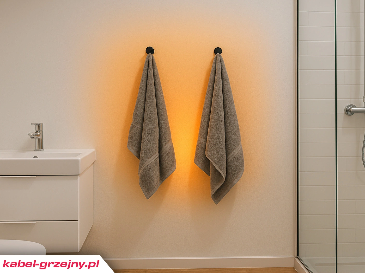 ogrzewanie ścienne w łazience