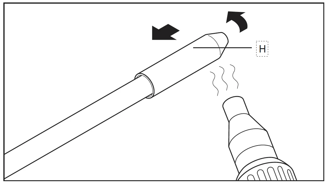 Zabezpiecz ucięty koniec kabla przed wilgocią