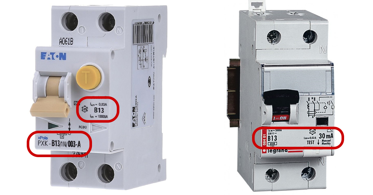 Wyłącznik różnicowoprądowy do maty grzewczej