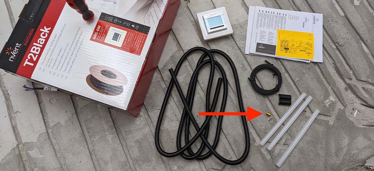 Zaślepka do rury osłonowej