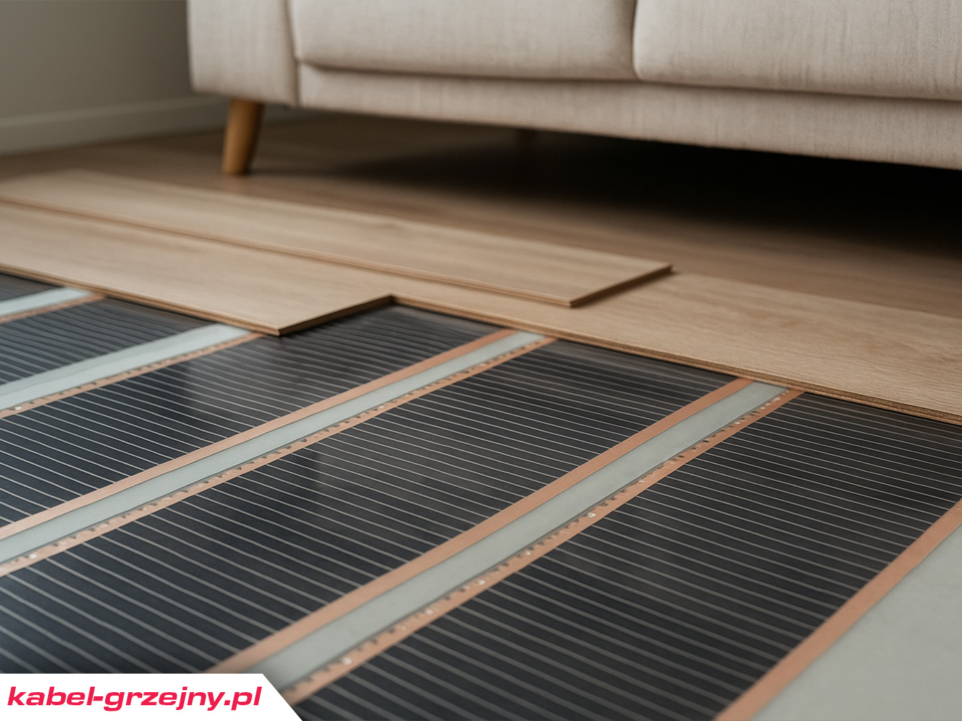 zużycie prądu przez folię grzejną pod panelami