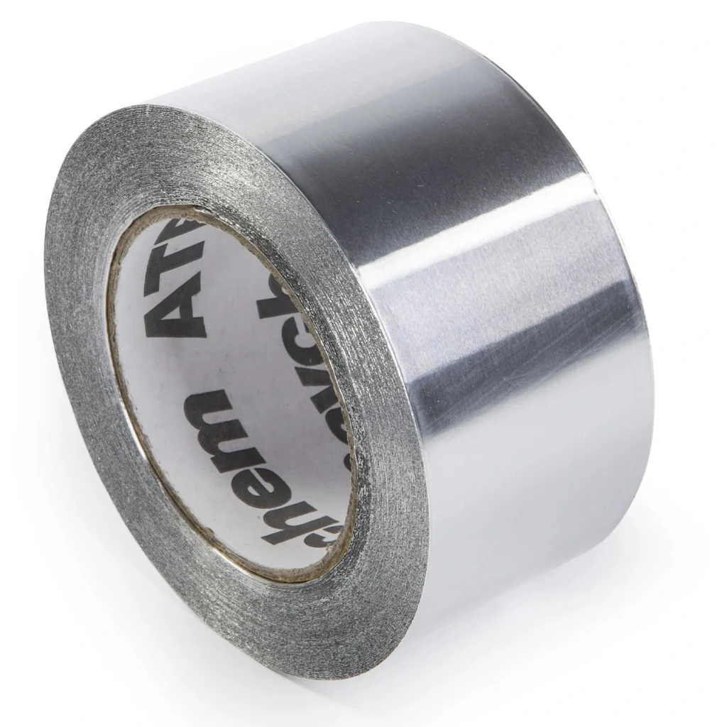 Samoprzylepna taśma aluminiowa do montażu kabli grzejnych do rur Raychem ATE-180