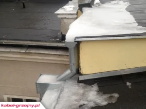 Dlaczego rynny i rury spustowe zamarzają zimą?