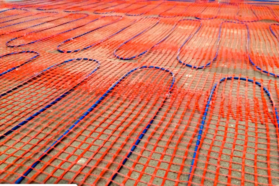 Elektryczna mata grzejna na ogrzewanie wodne