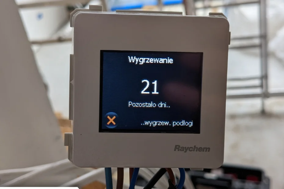 Elektryczne ogrzewanie podłogowe - wygrzewanie posadzki