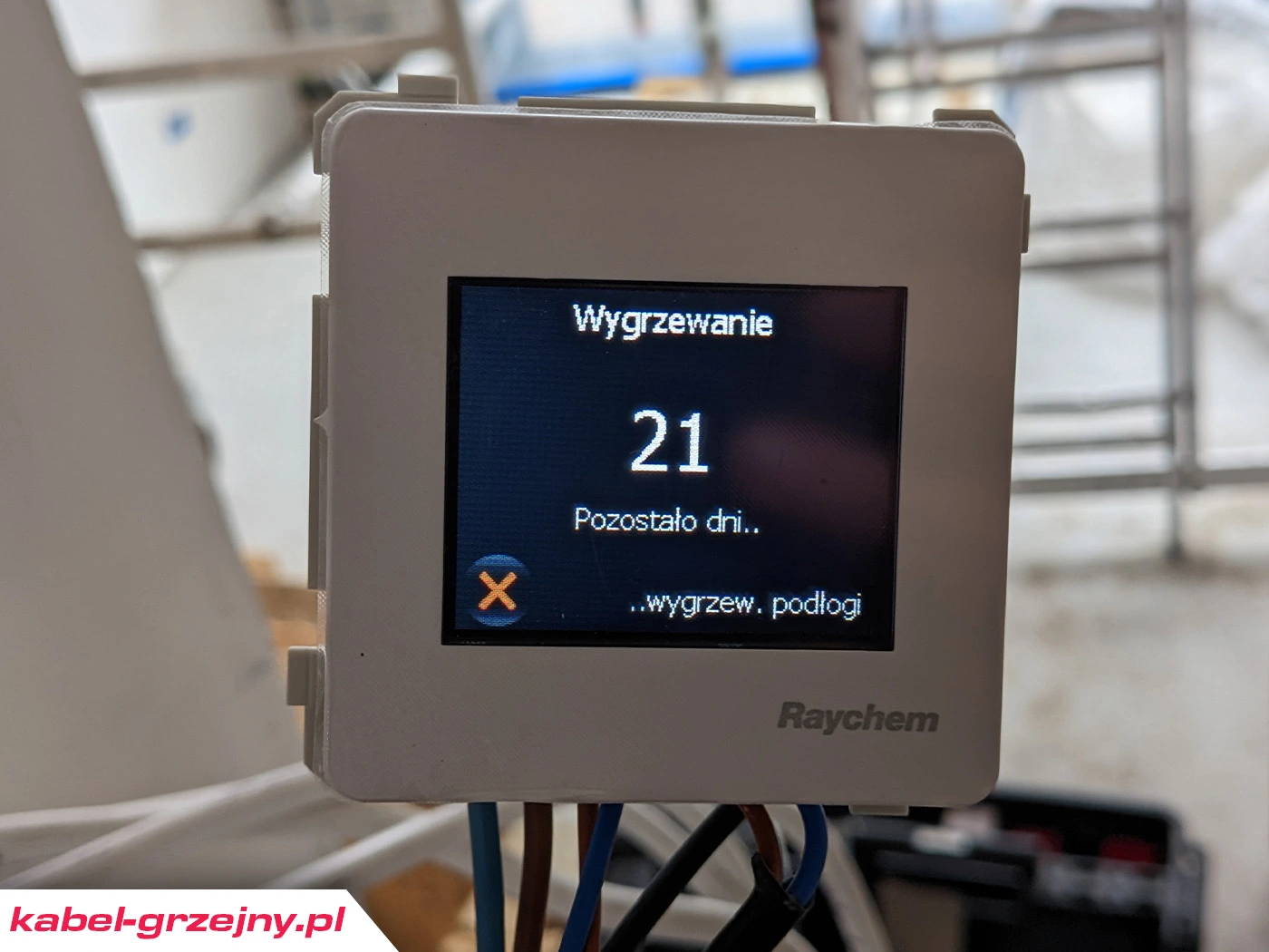 Elektryczne ogrzewanie podłogowe - wygrzewanie posadzki