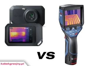 Porównanie kamer termowizyjnych do ogrzewania podłogowego: FLIR C8 vs Bosch GTC 600 C Professional