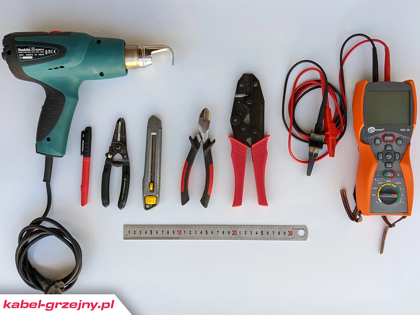 Jak naprawić przeciętą matę grzejną?