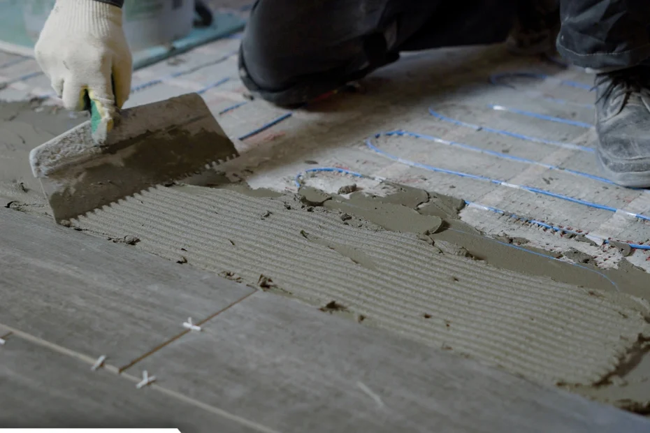 Jaki klej do maty grzejnej pod płytki?