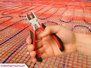 Mata grzejna jest za długa