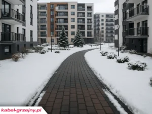 Zewnętrzne elektryczne maty grzewcze przeciwoblodzeniowe - inwestycja w komfort i prestiż osiedla