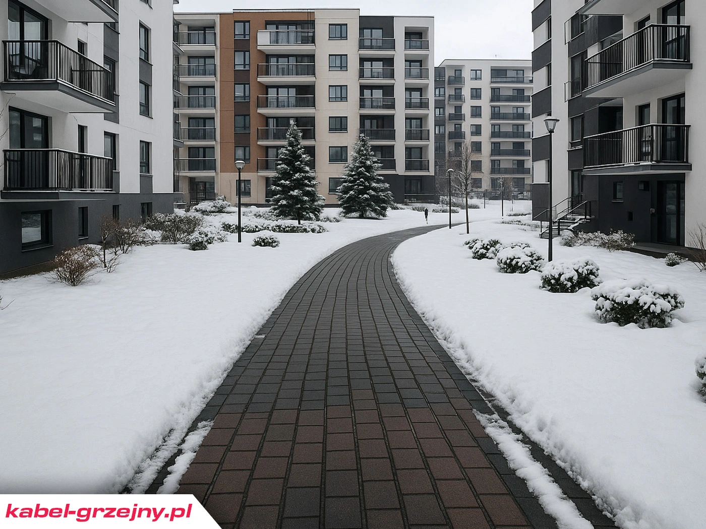 Zewnętrzne elektryczne maty grzewcze przeciwoblodzeniowe - inwestycja w komfort i prestiż osiedla