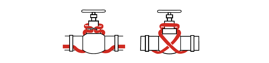 Jak zamontować samoregulujący kabel grzejny na zaworze?