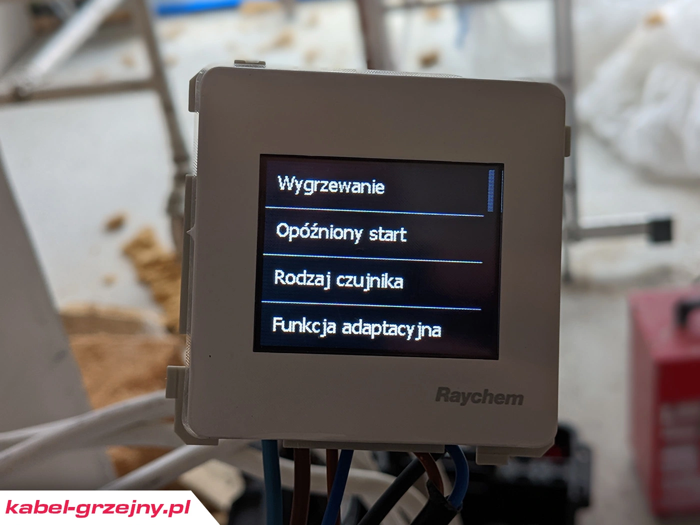 wygrzewanie posadzki termostat podłogowy