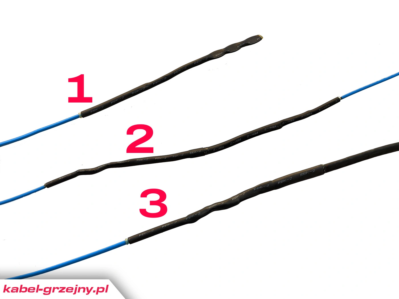 zestaw naprawczy do kabla grzejnego