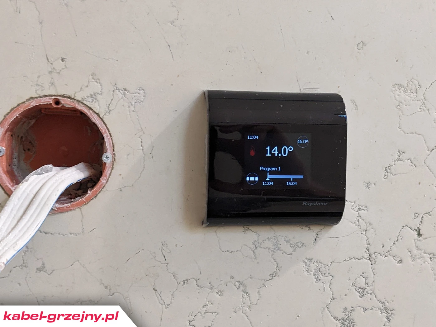 11. Uruchom termostat