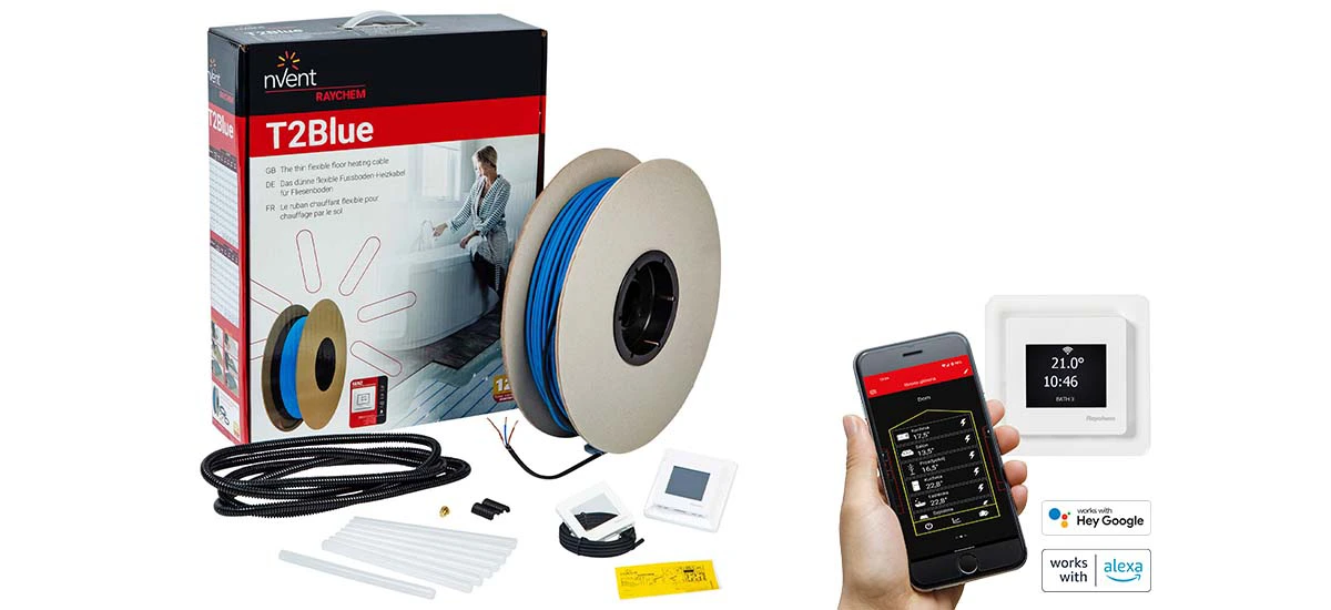 Kable grzejny do ogrzewania płyty fundamentowej