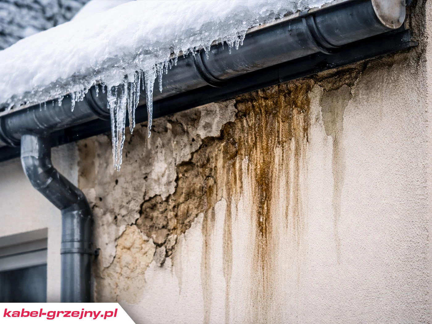 Od zatkanej rynny do degradacji ściany