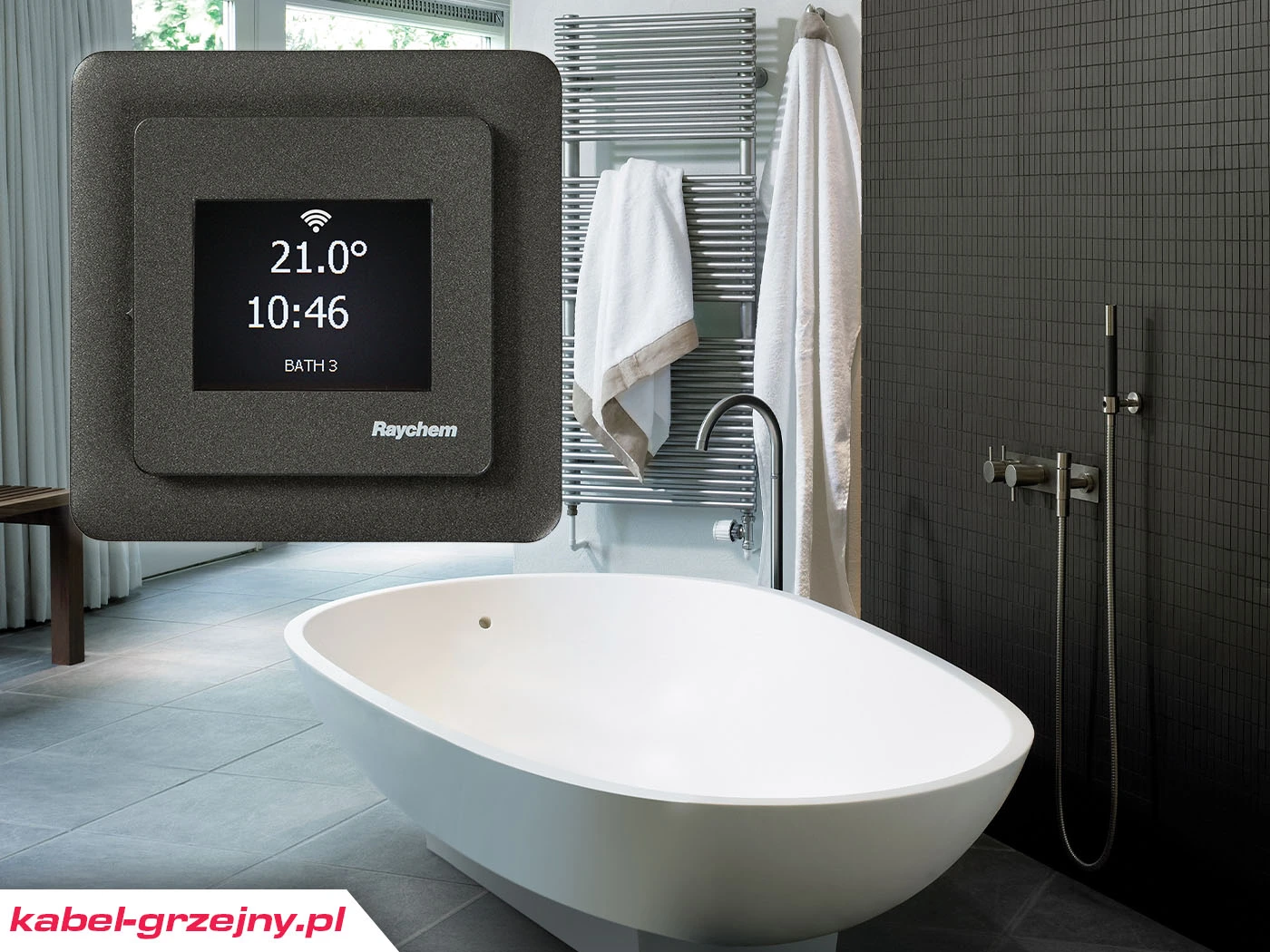 Termostat podłogowy do łazienki