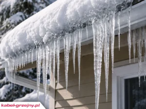 Co mówią zwisające sople z dachu i rynien o Twoim dachu i izolacji?